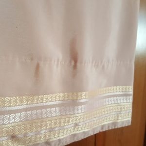 Elegant Soft silk saree in Peach